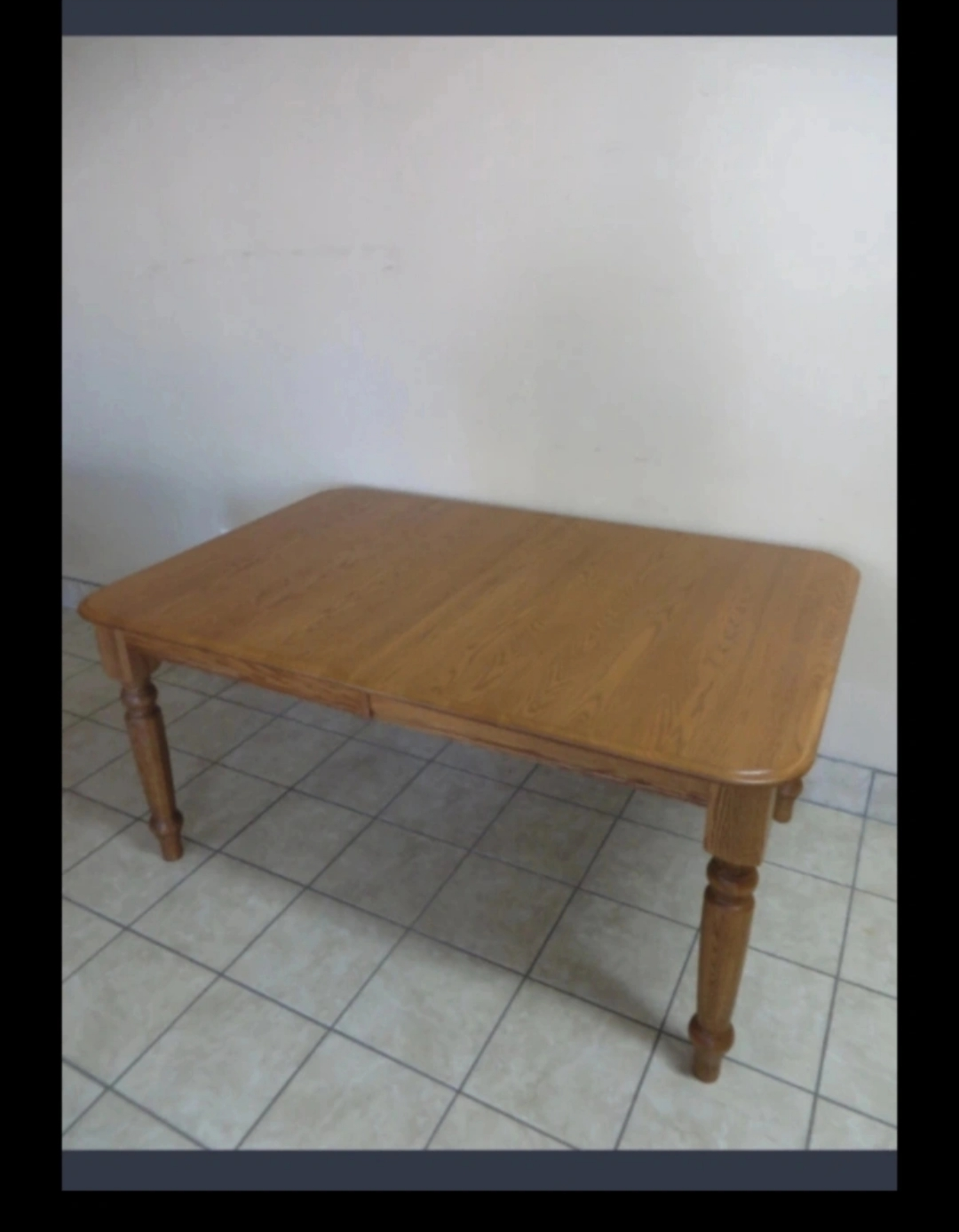 Brand New Solid Oak Dining Table