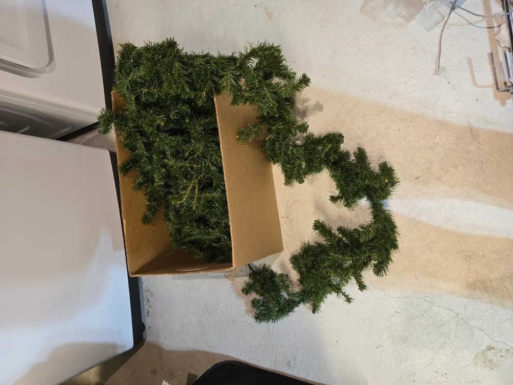 Artificial Christmas Garland thumbnail