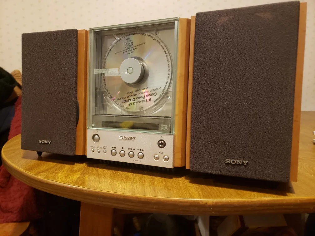 Sony mini stereo system thumbnail
