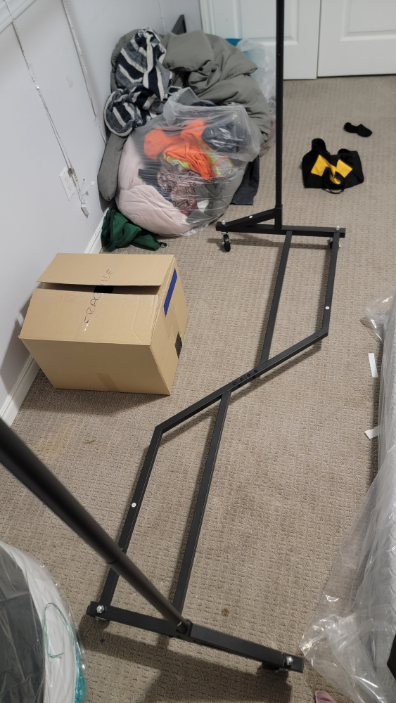 Clothing Rack with Wheels - photo 2