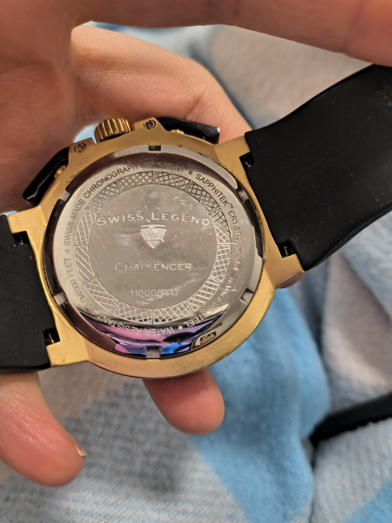 Swiss Legend Challenger Chronograph Watch 1/2 price - photo 4
