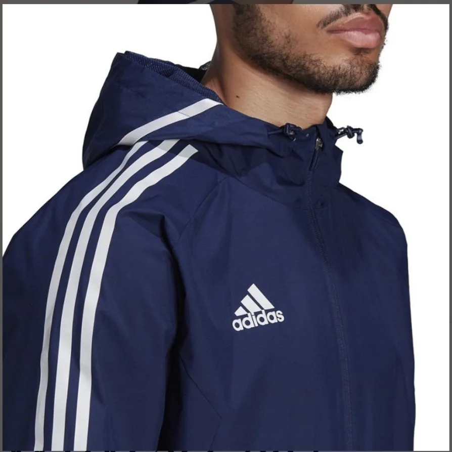 Mens Adidas All Weather Soccer Jacket - size XL image indicator(2)