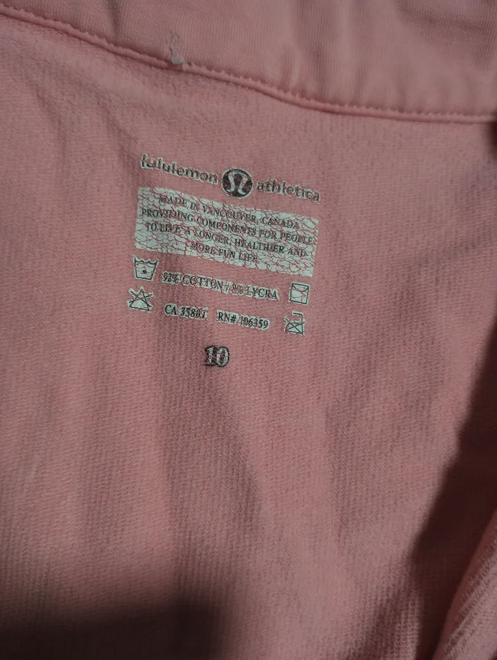 lululemon Athletica Pink Zip-Up Jacket image indicator(3)