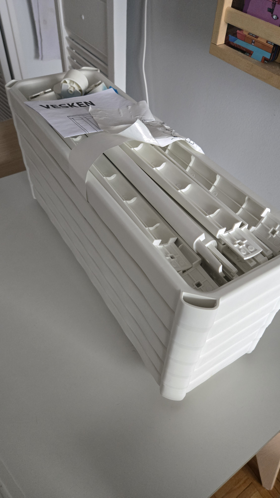 Ikea Vesken - Utility cart (6 shelves)