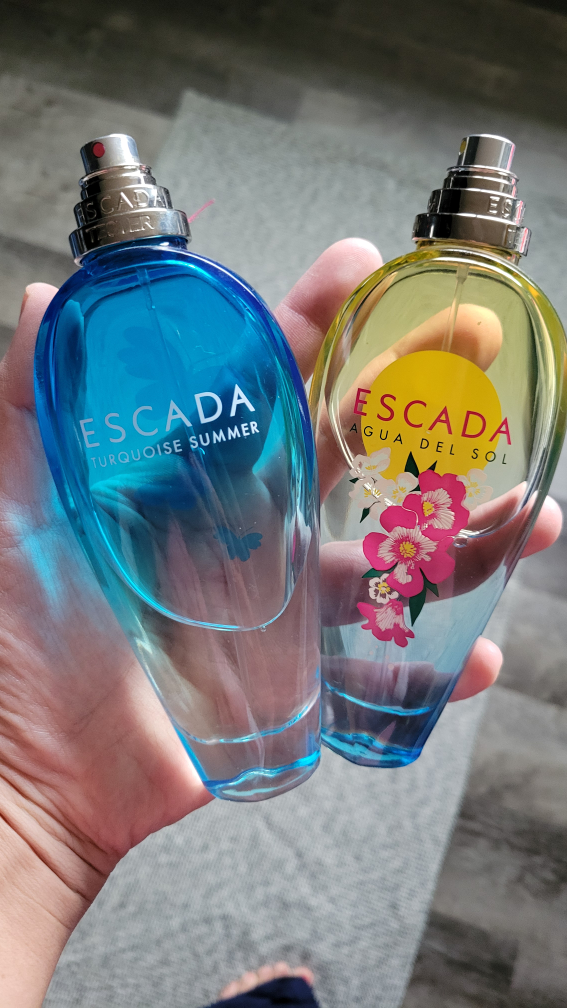 Escada Perfume Set - Turquoise Summer and Agua del Sol