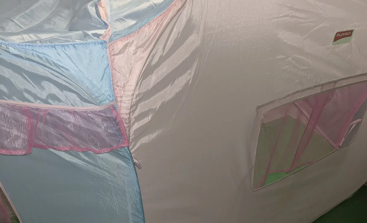 GIANT Cinderella Playhut Deluxe Tent Special Ed w/ Furniture OBO image indicator(10)