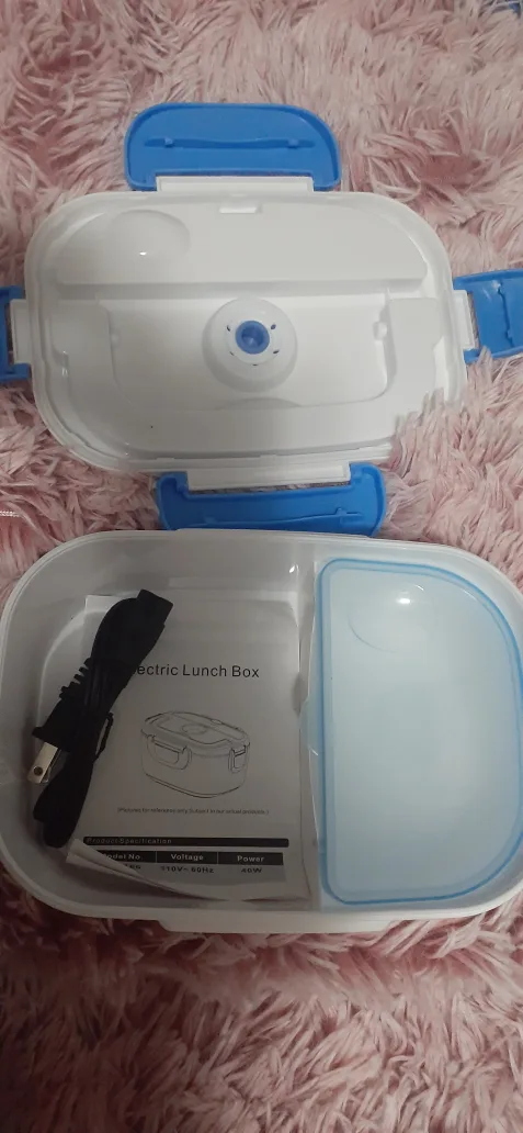 Electric Lunch Box Heats food in 5 minutes image indicator(2)