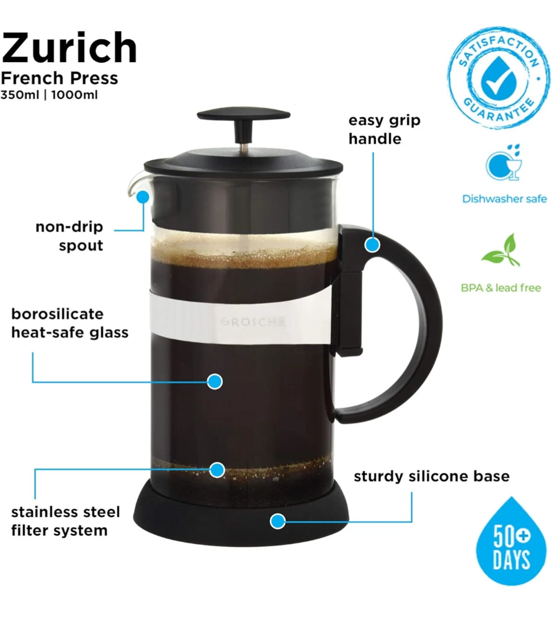 French Press Coffee or Tea Maker - photo 5