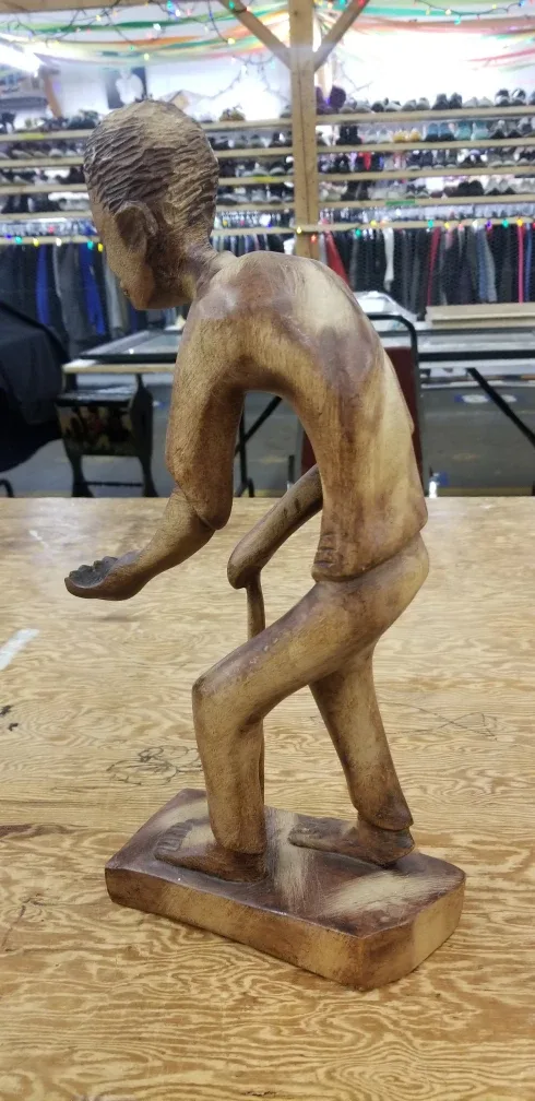 Statue,  figurine,  old man asking for money image indicator(3)