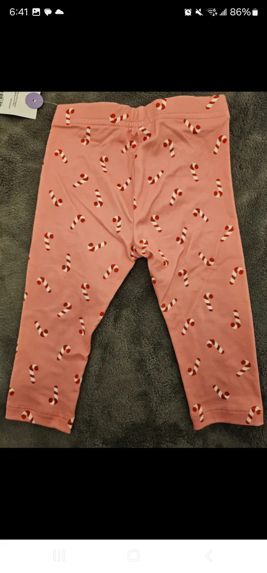 George Baby Girls Christmas Leggings 6-12 Months image indicator(5)