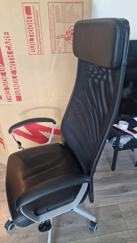 IKEA Black Mesh Office Chair
