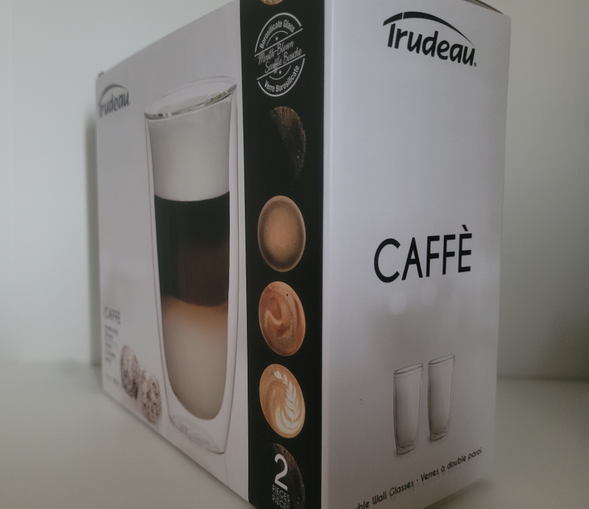 Trudeau Caffe Double Wall Glasses - Set of 2