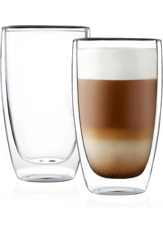 Trudeau Caffe Double Wall Glasses - Set of 2 - photo 4