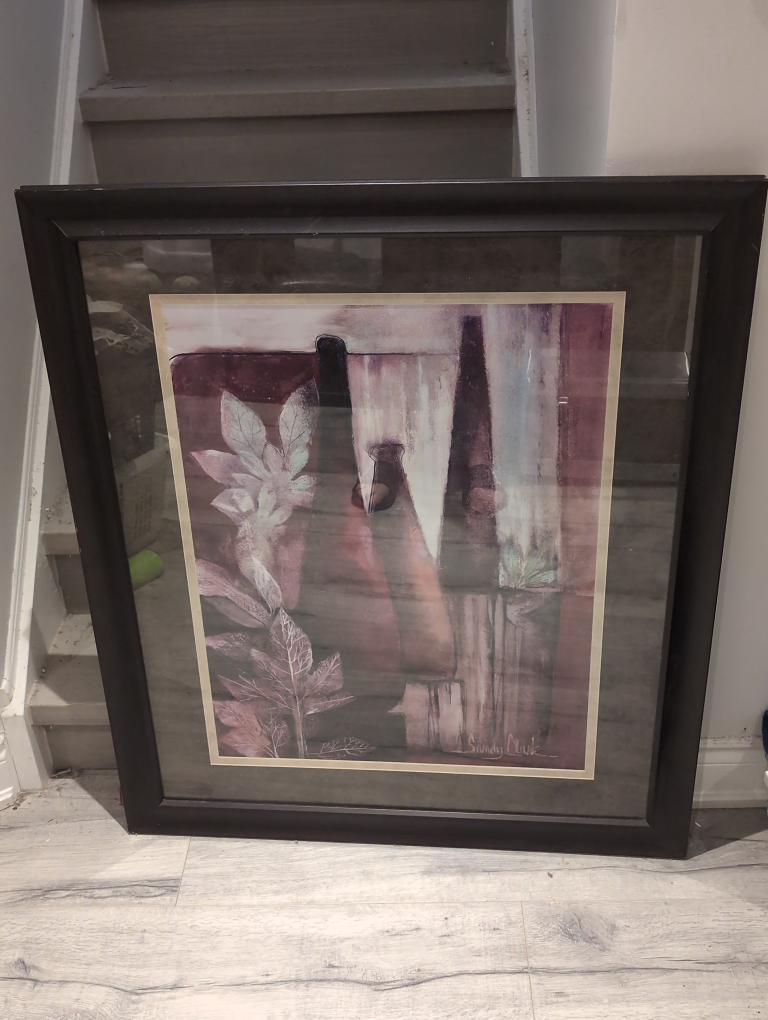 Framed Abstract Art Print