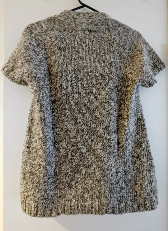 Jacob Connexion green& white short sweater image indicator(2)