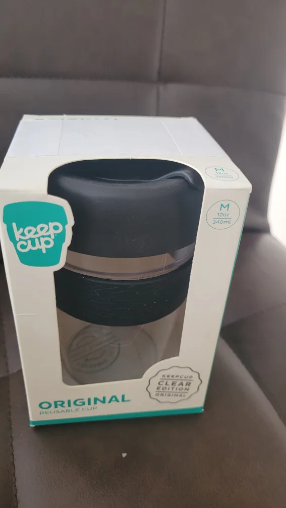 KeepCup Original Reusable Cup - Black - 12oz (340ml) image indicator(4)