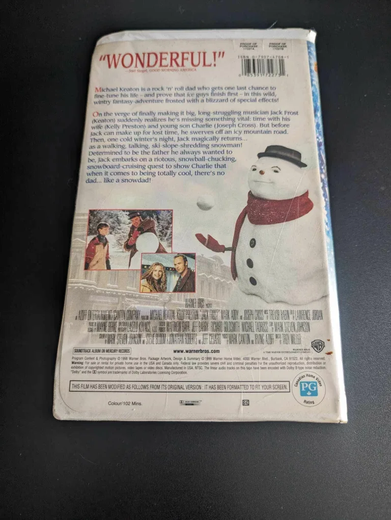 Jack Frost VHS (read bio)  image indicator(3)
