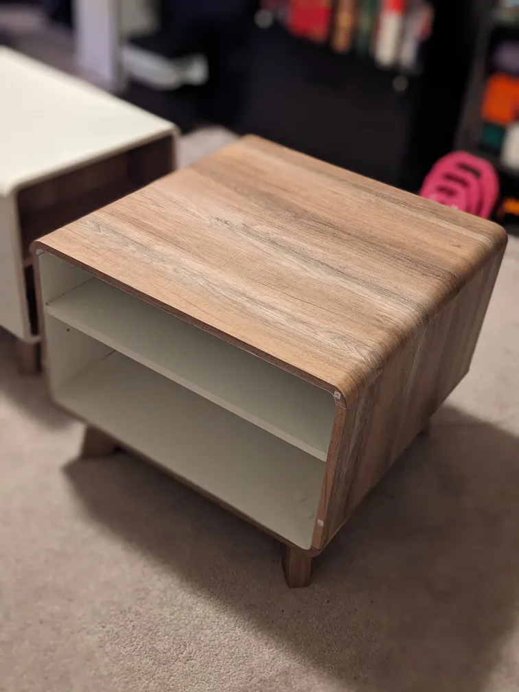 2 ITEMS -  TV Stand & End Table – Perfect Condition image indicator(3)