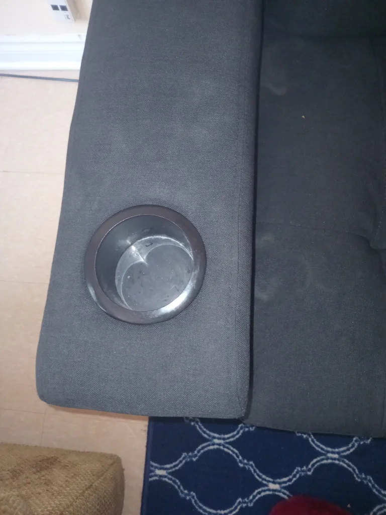 Black Sectional Sofa( NEED GONE ASAP) image indicator(4)