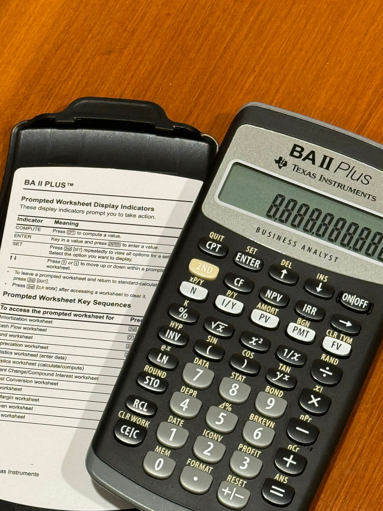 Texas Instruments BA II Plus Financial Calculator