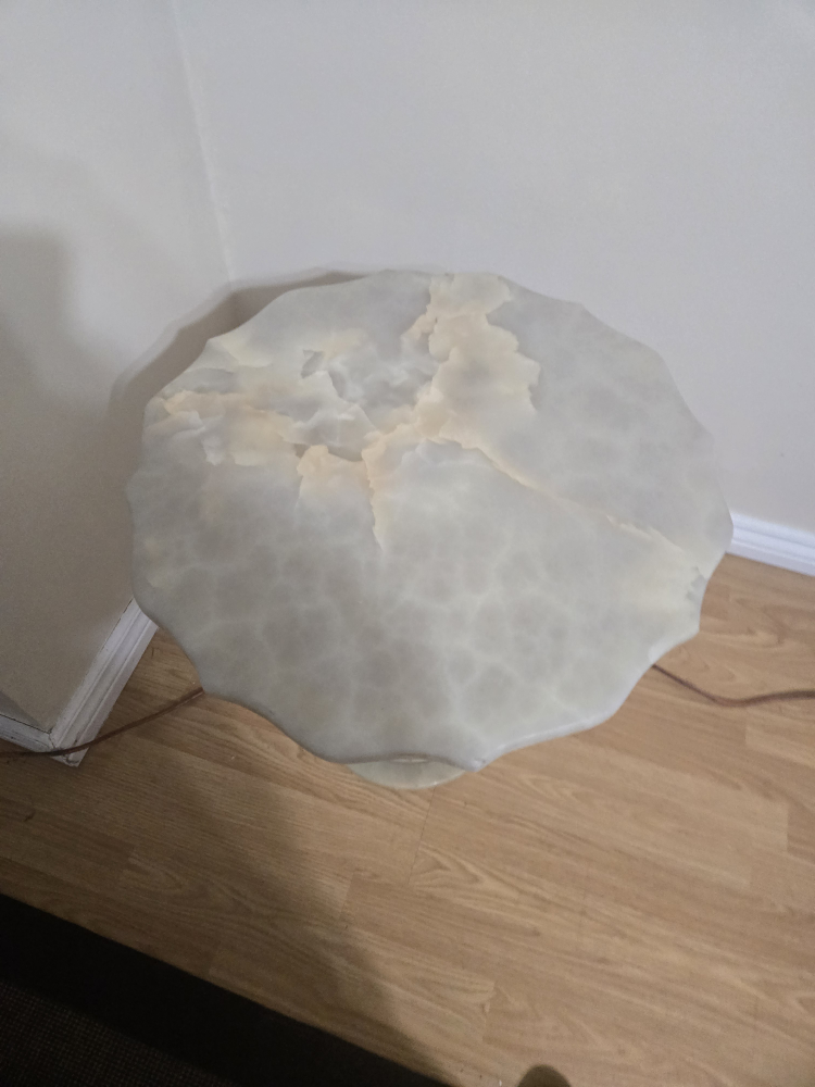 Marble Top Accent Table