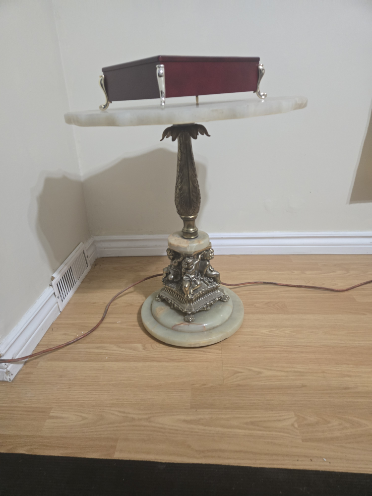 Marble Top Accent Table - photo 3