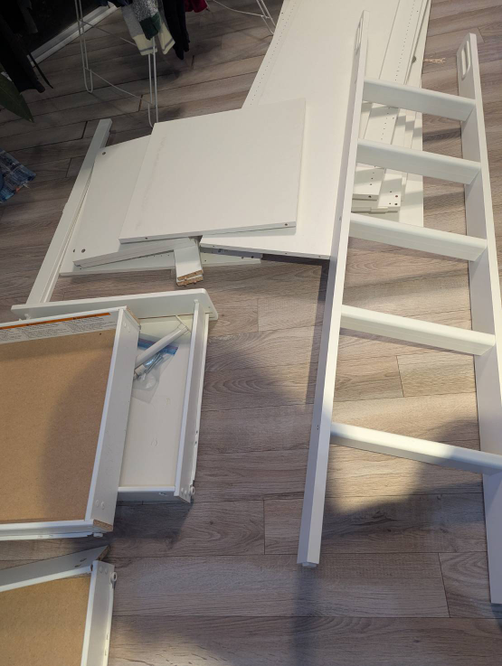 IKEA SMÅSTAD Loft Bed with Desk and Storage - photo 2