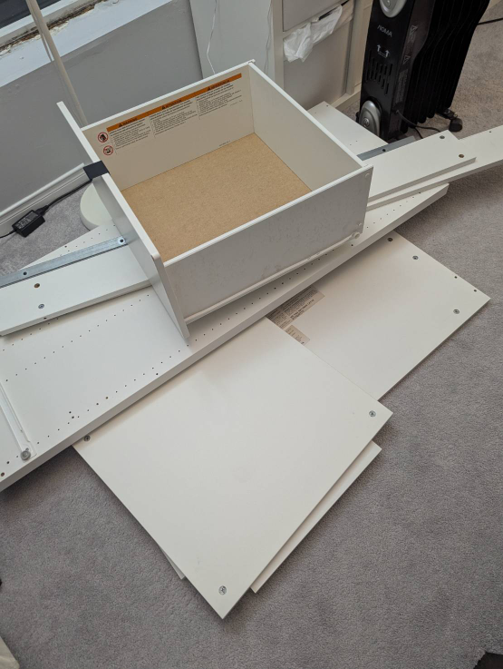 IKEA SMÅSTAD Loft Bed with Desk and Storage - photo 5