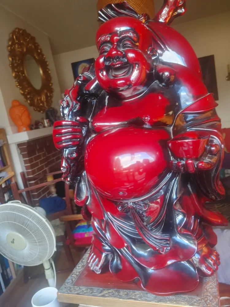 Porcelain Huge Buddha 2 ft / 3 ft with the stand image indicator(6)