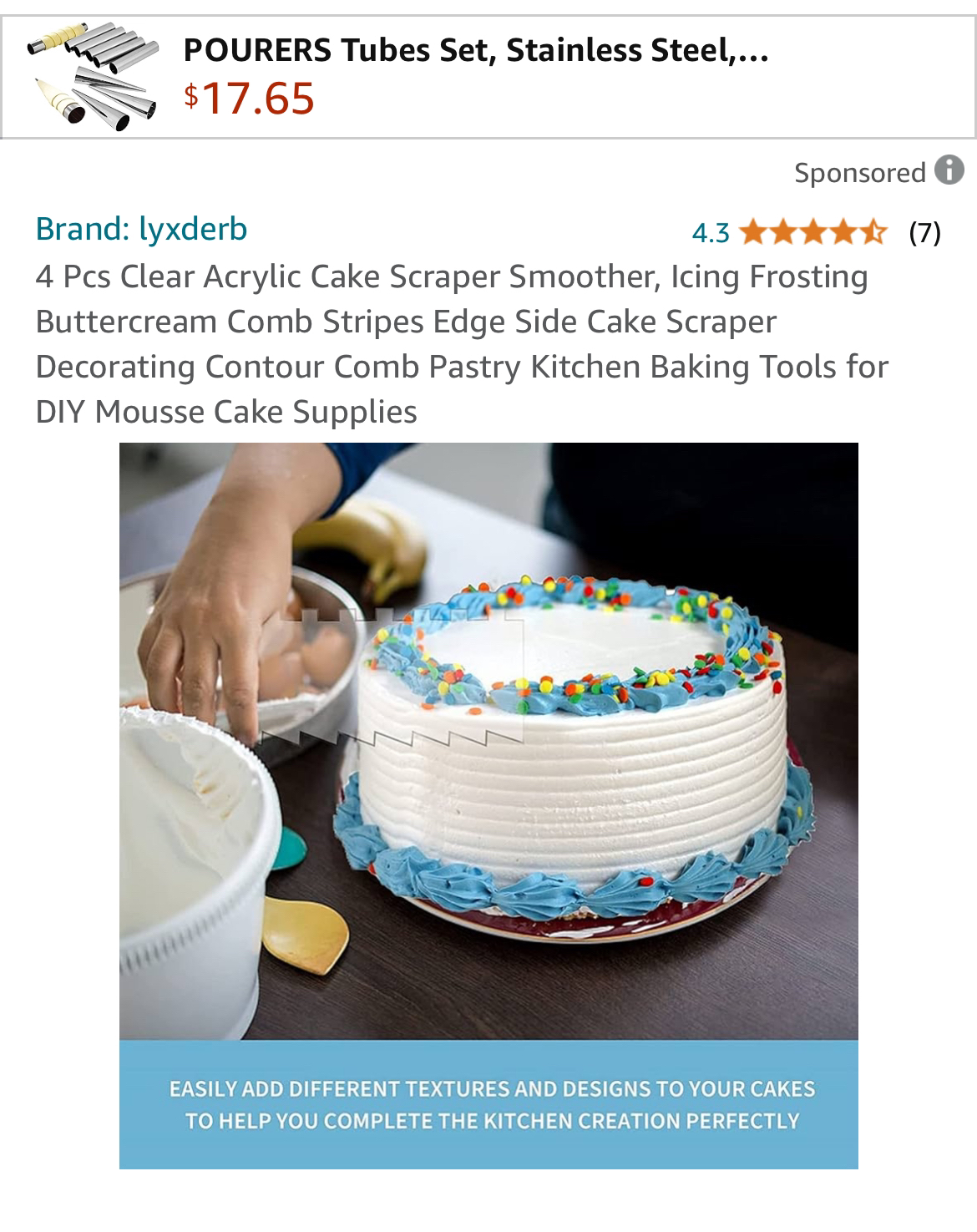 4pcs acrylic for cake - photo 2