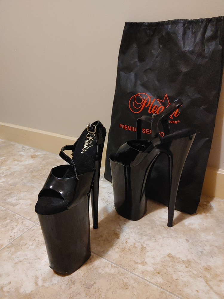 Pleaser 6inch Black Platform stilettos - photo 3