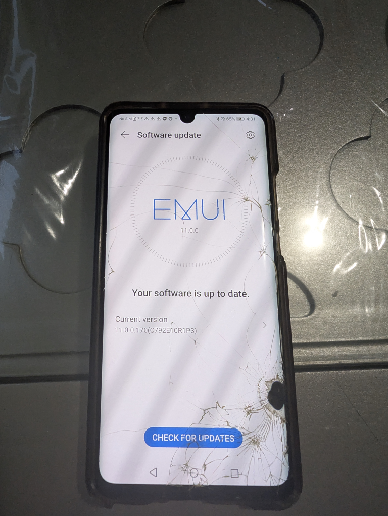 Huawei P30 Pro - Cracked Screen