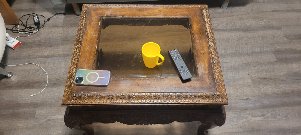 Ornate Wooden Coffee Table - photo 2