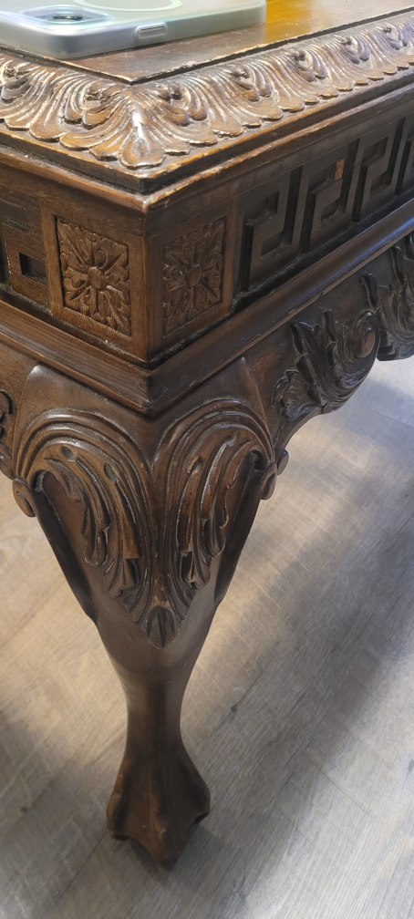 Ornate Wooden Coffee Table - photo 3