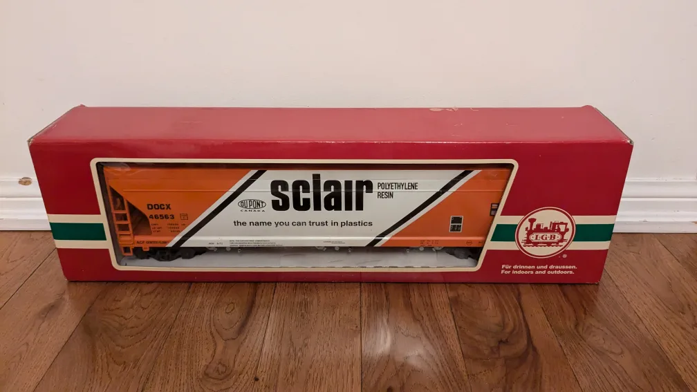 LGB Center Flow Hopper Sclair G- scale train car image indicator(3)