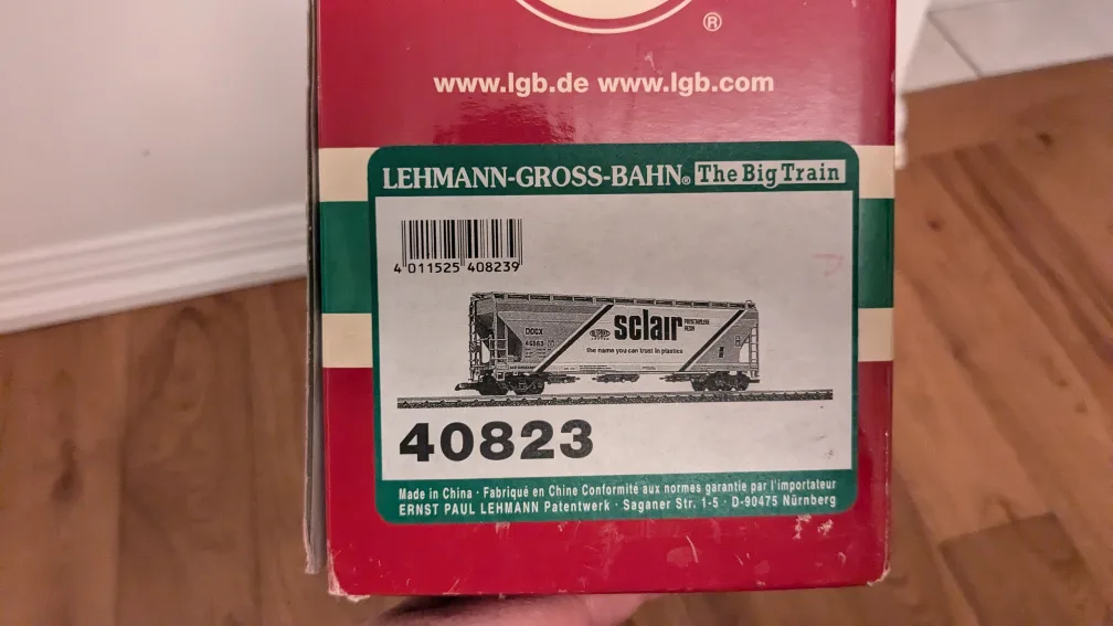 LGB Center Flow Hopper Sclair G- scale train car image indicator(4)