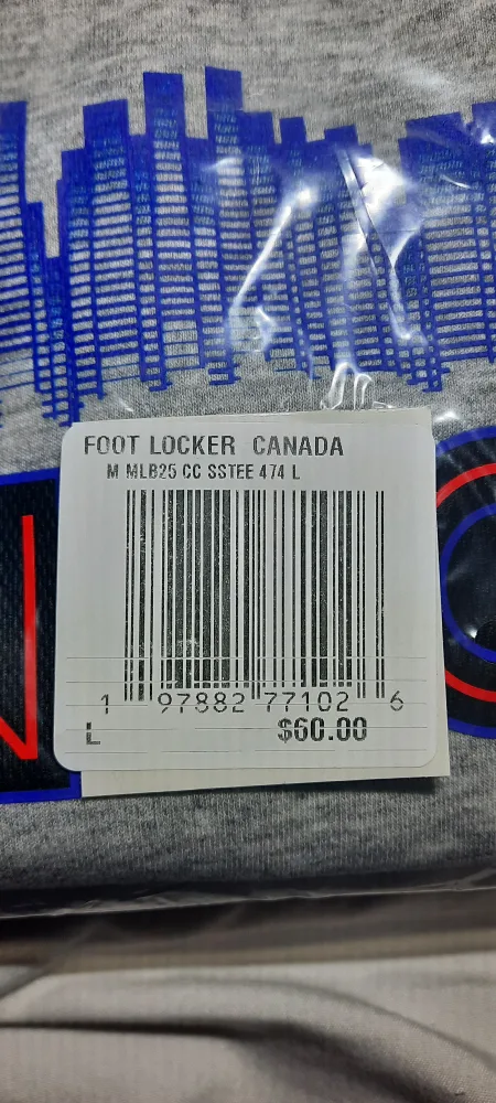 Brand New sealed Toronto Blue Jays City Connect Gray T-Shirt image indicator(3)