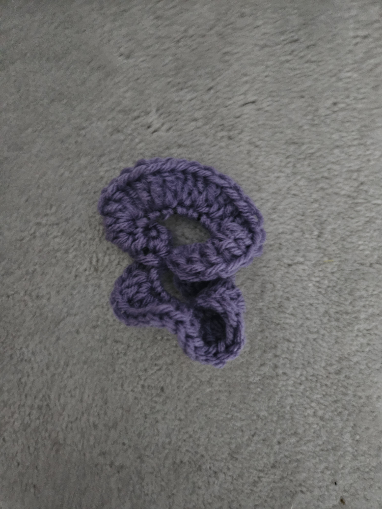 Crocheted scrunchie - photo 2