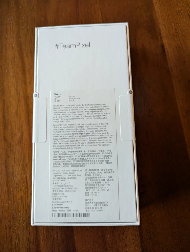 Brand New Pixel 7 - 128GB – Unopened Box!💚 image indicator(2)