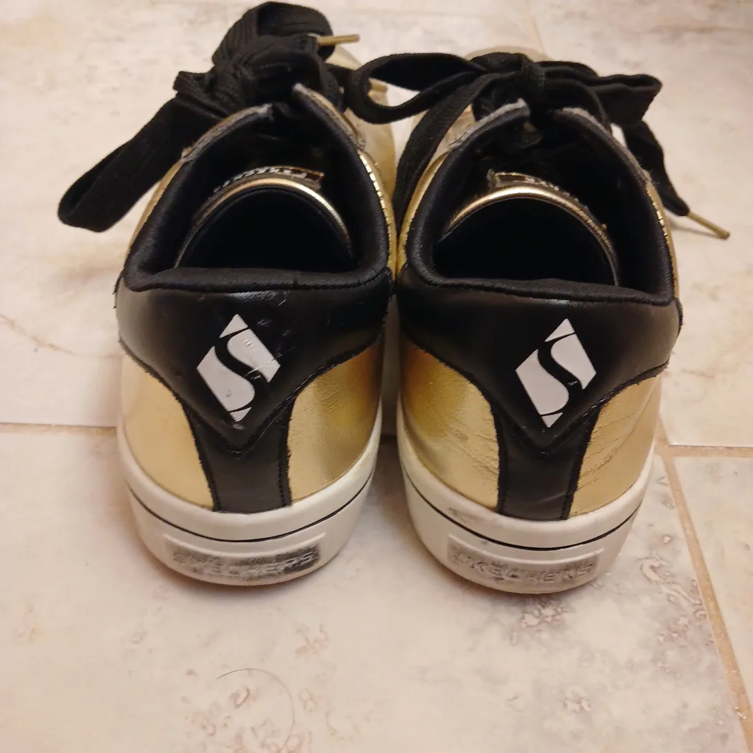 Gold Skechers Sneakers shoes image indicator(3)