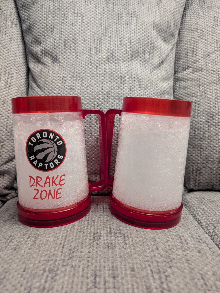 Toronto Raptors “Drake Zone” 16oz Freezer Mug x2 image indicator(2)