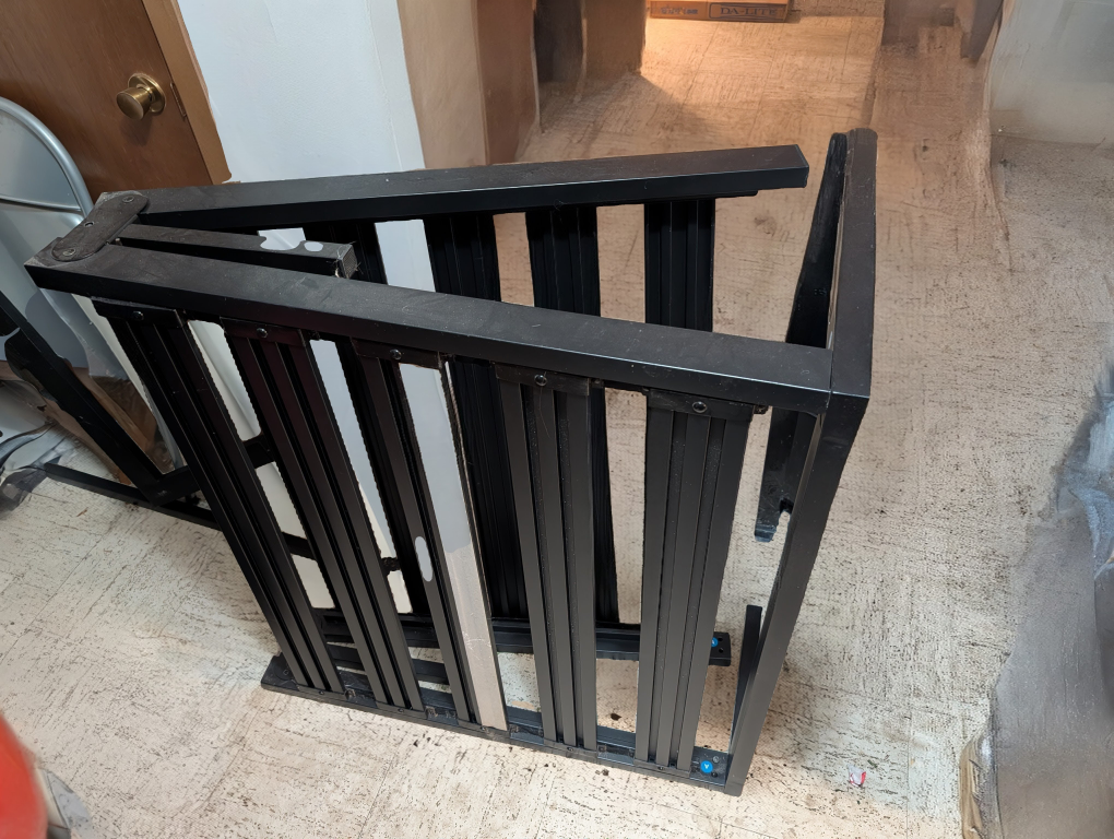 Twin sized metal bed frame