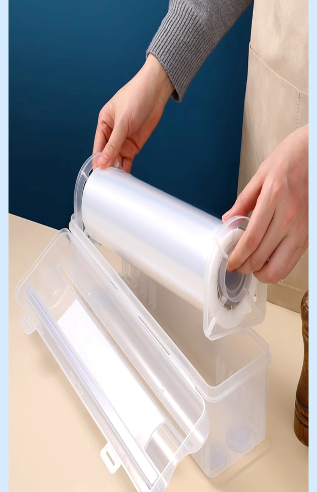 Adjustable Wrap Dispenser Cutter, Aluminum Foil, Film Parchment - photo 2