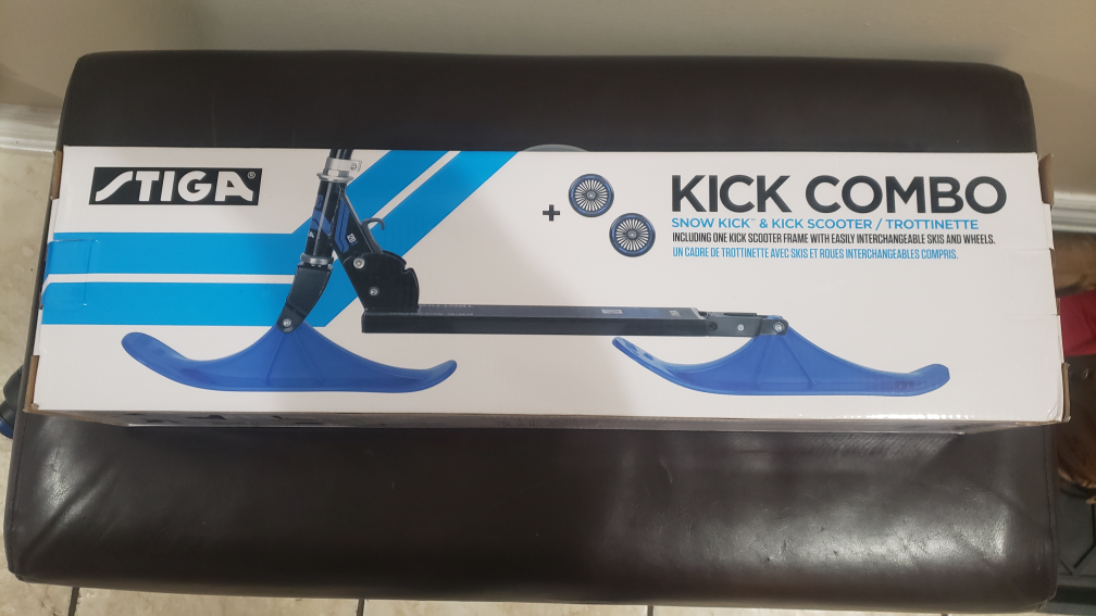 STIGA Kick Combo Snow Kick & Kick Scooter
