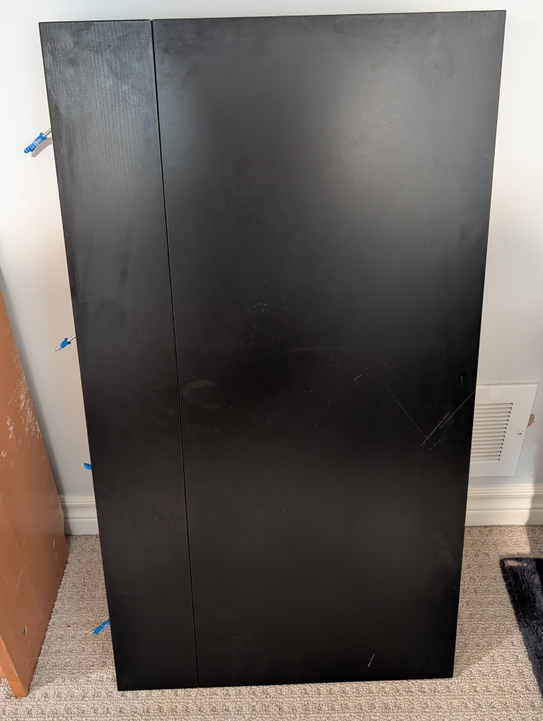IKEA BJURSTA Black Tabletop