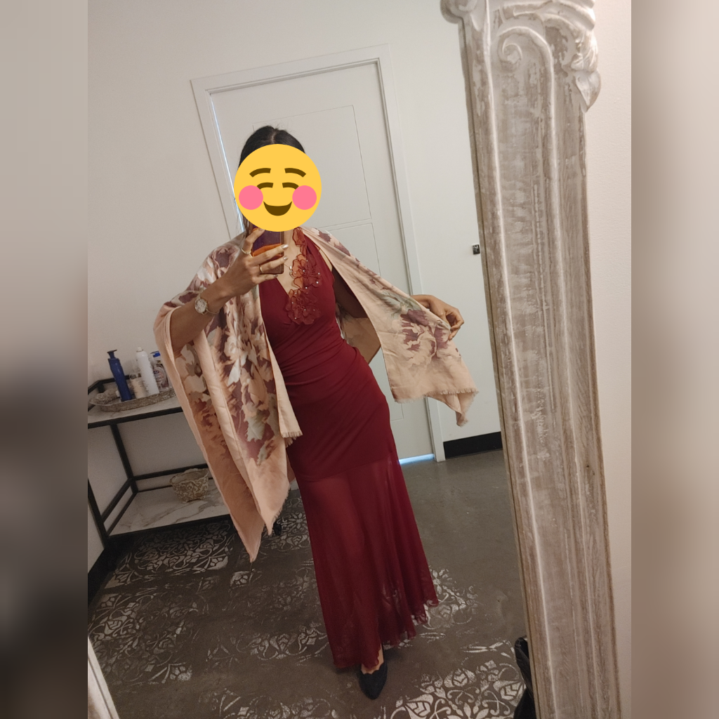 Red dress - photo 4