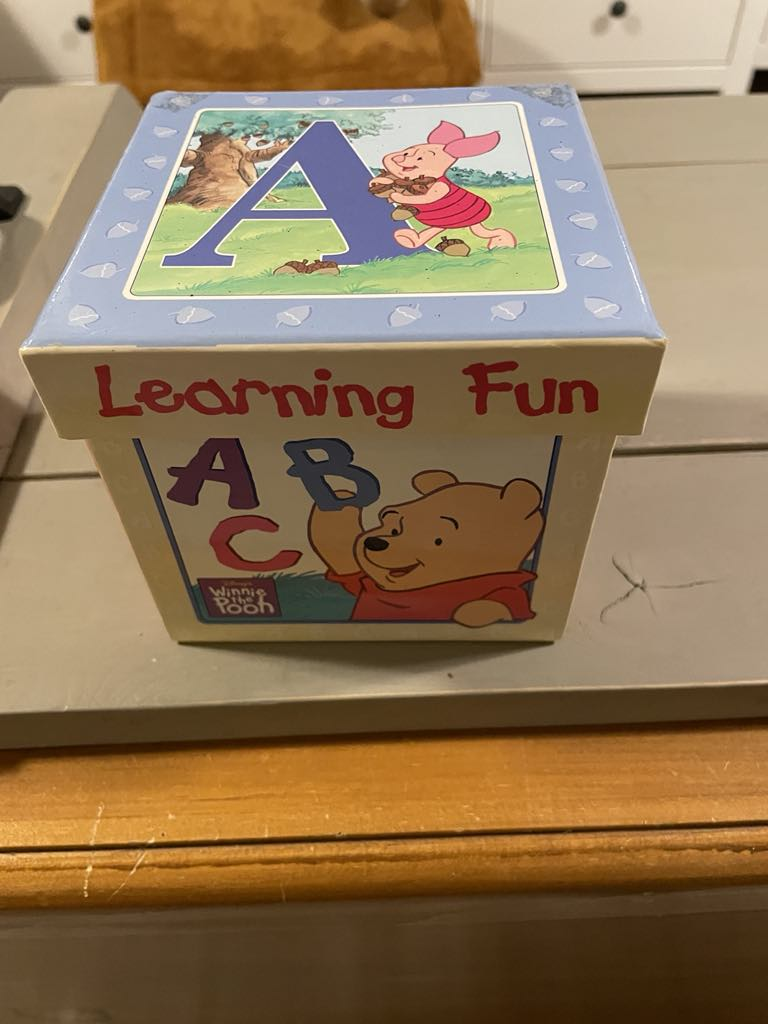 Winnie the Pooh Alphabet Box of coasters