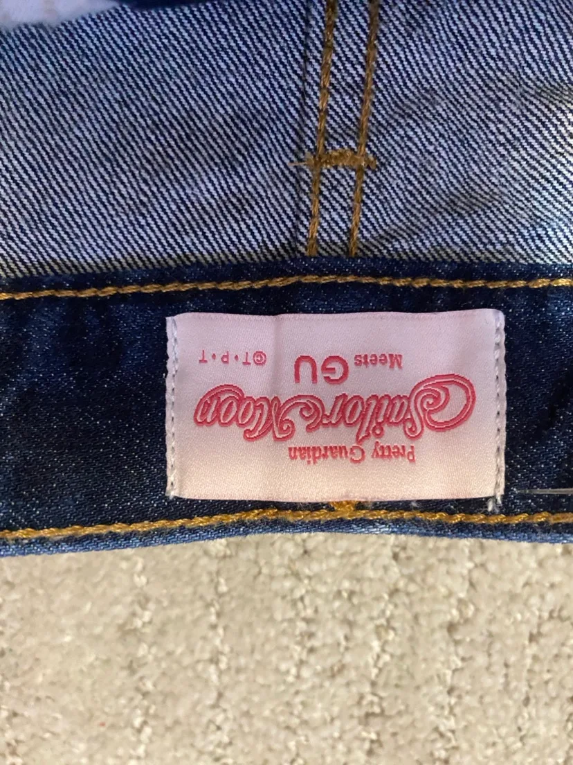 Rare Sailor Moon Denim Skirt image indicator(4)