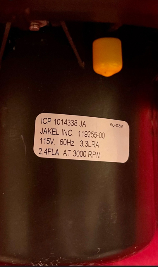 Jakel Inc. Blower Motor 119255-00 - photo 2