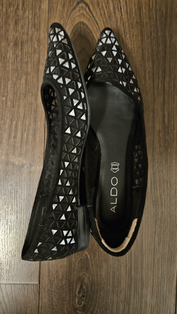 ALDO Black Pointed Toe Flats - photo 3
